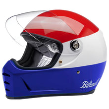 Load image into Gallery viewer, Lane Splitter Helmet - Podium Gloss Red/White/Blue