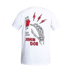 JOHN DOE RIDE ON T-SHIRT WHITE