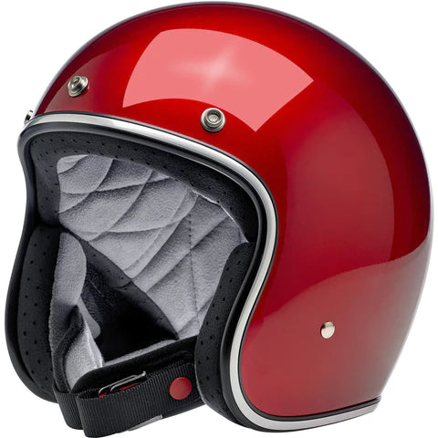 Biltwell bonanza helmet metallic candy red